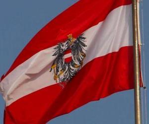 yapboz Avusturya bayrağı